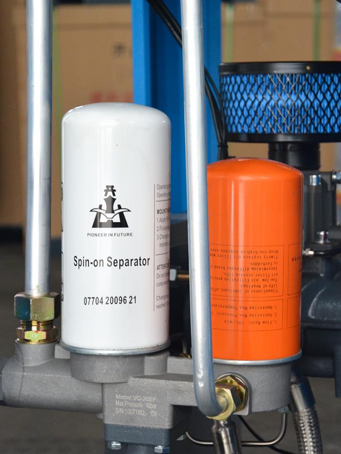 990135 Screw Air Compressor Oil Gas Separator - Height 135 Flange 115 Bottom 90