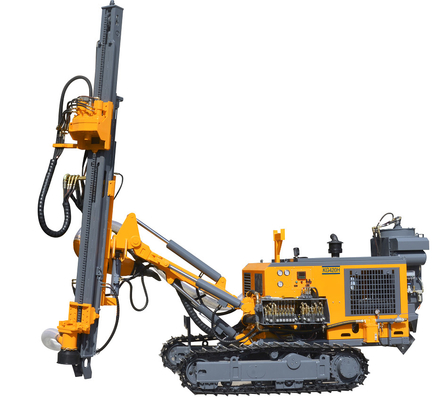 Kg420 KG420h High Torque Gyrator Down The Hole Drill Rig For Open Dust Collector