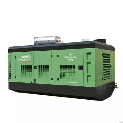 900cfm 23 Bar Double Stage Screw Air Compressor For Water Well Drilling