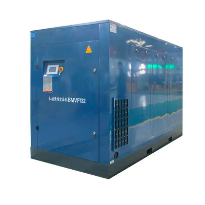 180HP Variable Frequency Industrial Screw Air Compressor BMVF132 High Power 132KW