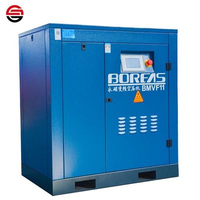 High Efficiency 11kw 15hp Permanent Magnetic VSD Industrial Screw Air Compressor Manufacturers For Furniture Factory