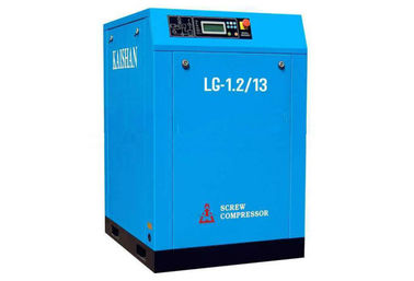 Hheavy duty industrial screw air compressor with low vibration 1.2³  13 bar 11kw