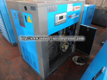 Energy - saving air cooled double screw air compressor blue color  6.5m³ 45kw