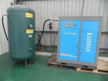 Energy Saving Air Cooled Screw Type Air Compressor With Tank LG Series