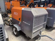 7 Bar 37 Kw 50HP Diesel Mobile Air Compressor For Mining / Building Site