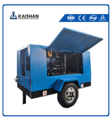 Lubricated LGCY-12/10 Silk Air Compressor / Portable Diesel Screw Air Compressor