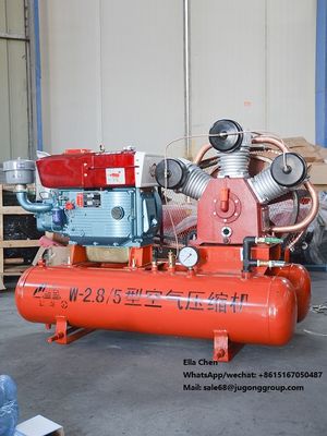 Silk W-3.2/7 Including Diesel Engine Mining Air Compressor For Jack Hammer